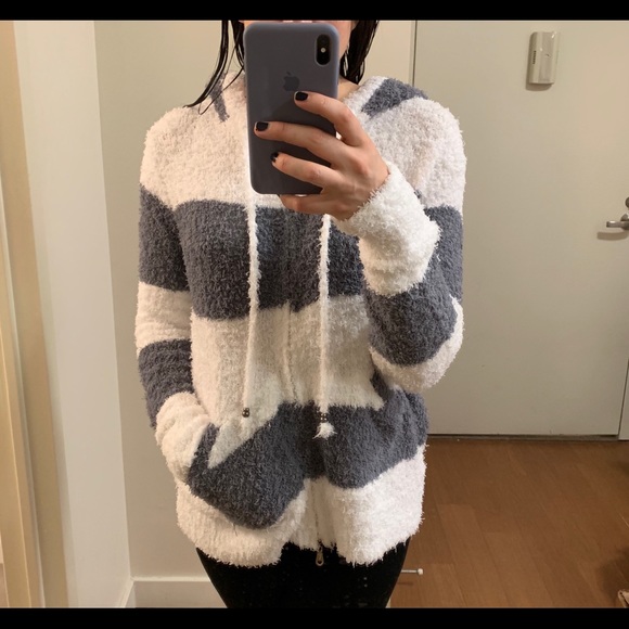 Berber Fleece Hoodie Jacket - Picture 5 of 6